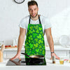 Shamrock St Patrick's Day Print Pattern Men's Apron-grizzshop