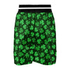 Shamrock St. Patrick's Day Print Pattern Boxing Shorts-grizzshop