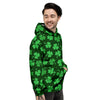 Shamrock St. Patrick's Day Print Pattern Men's Hoodie-grizzshop