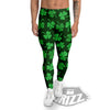 Shamrock St. Patrick's Day Print Pattern Men's Leggings-grizzshop