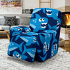 Shark Circling Cartoon Pattern Print Recliner Cover-grizzshop