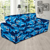 Shark Circling Cartoon Pattern Print Sofa Covers-grizzshop