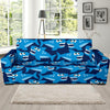 Shark Circling Cartoon Pattern Print Sofa Covers-grizzshop