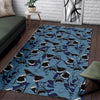 Shark Circling Pattern Print Floor Mat-grizzshop