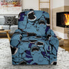 Shark Circling Pattern Print Recliner Cover-grizzshop