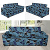 Shark Circling Pattern Print Sofa Covers-grizzshop