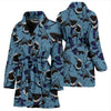 Load image into Gallery viewer, Shark Circling Pattern Print Women Long Robe-grizzshop