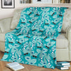 Shark Pattern Print Blanket-grizzshop