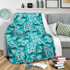 Shark Pattern Print Blanket-grizzshop