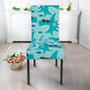 Shark Pattern Print Chair Cover-grizzshop