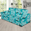 Shark Pattern Print Sofa Covers-grizzshop