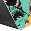 Shark Print Pattern Floor Mat-grizzshop