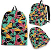 Shark Print Pattern Premium Backpack-grizzshop