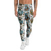 Sharks Underwater Tattoo Print Pattern Men's Leggings-grizzshop