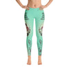 She will punch you in the face Women's Leggings-grizzshop