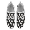 Sheep And Star Print Pattern White Athletic Shoes-grizzshop