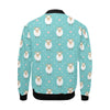 Sheep Goat Pattern Print Men's Bomber Jacket-grizzshop