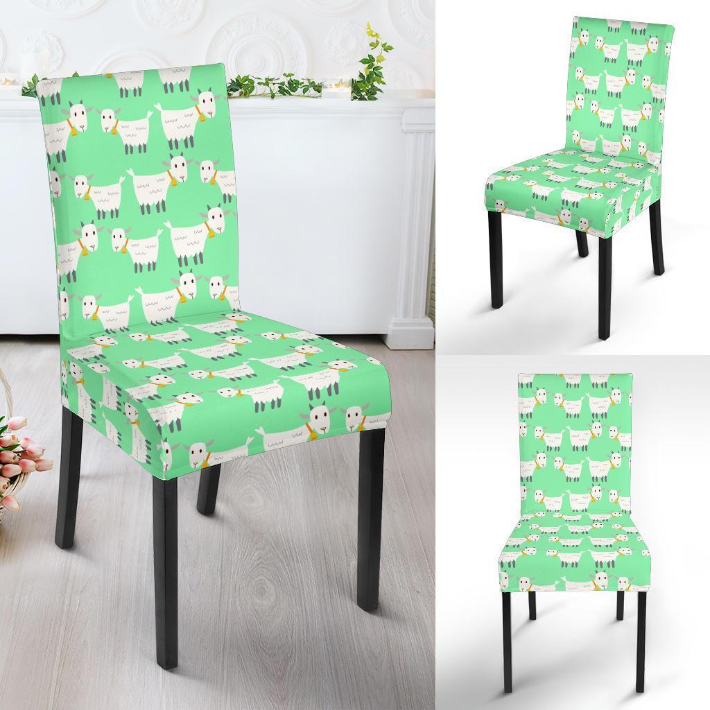 Sheep Goat Print Pattern Chair Cover-grizzshop