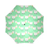 Sheep Goat Print Pattern Foldable Umbrella-grizzshop