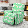 Sheep Goat Print Pattern Recliner Cover-grizzshop