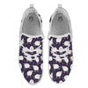 Sheep Print Pattern White Athletic Shoes-grizzshop