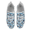 Shell Sea Turtle Print Pattern White Athletic Shoes-grizzshop