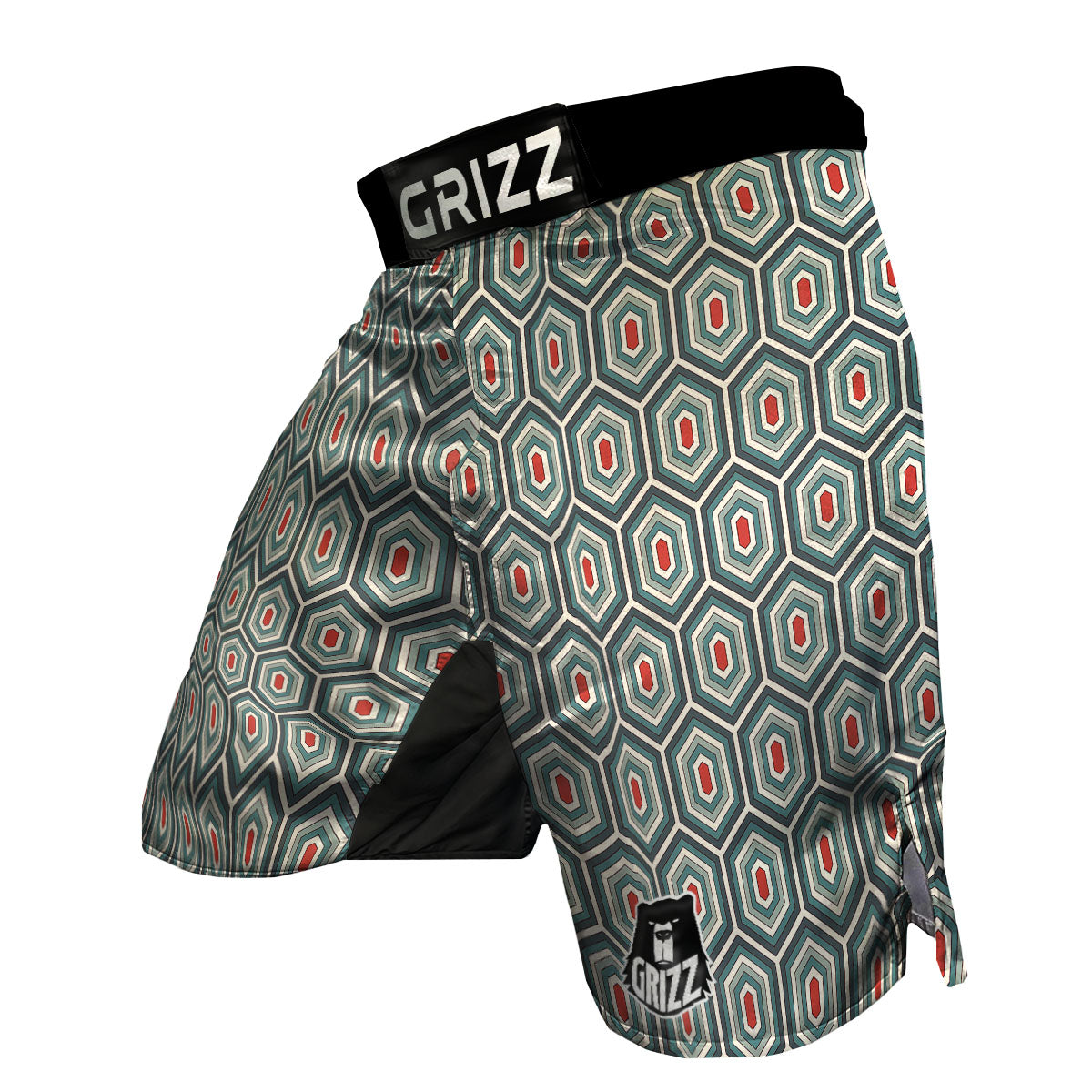 Shell Turtle Print Pattern MMA Shorts-grizzshop