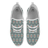 Shell Turtle Print Pattern White Athletic Shoes-grizzshop