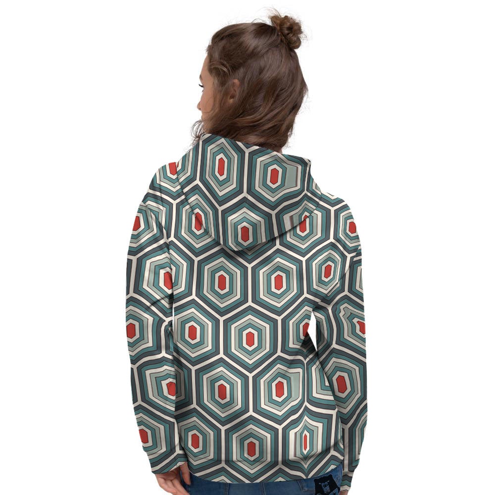Shell Turtle Print Pattern Women's Hoodie-grizzshop