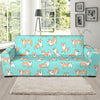 Shiba Inu Dog Pattern Print Sofa Covers-grizzshop