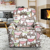 Shiba Inu Dog Pupppy Print Pattern Recliner Cover-grizzshop