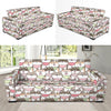 Shiba Inu Dog Pupppy Print Pattern Sofa Covers-grizzshop