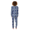 Shibori Tie Dye Print Pattern Women's Pajamas-grizzshop