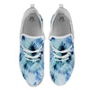 Shibori Tie Dye Print White Athletic Shoes-grizzshop