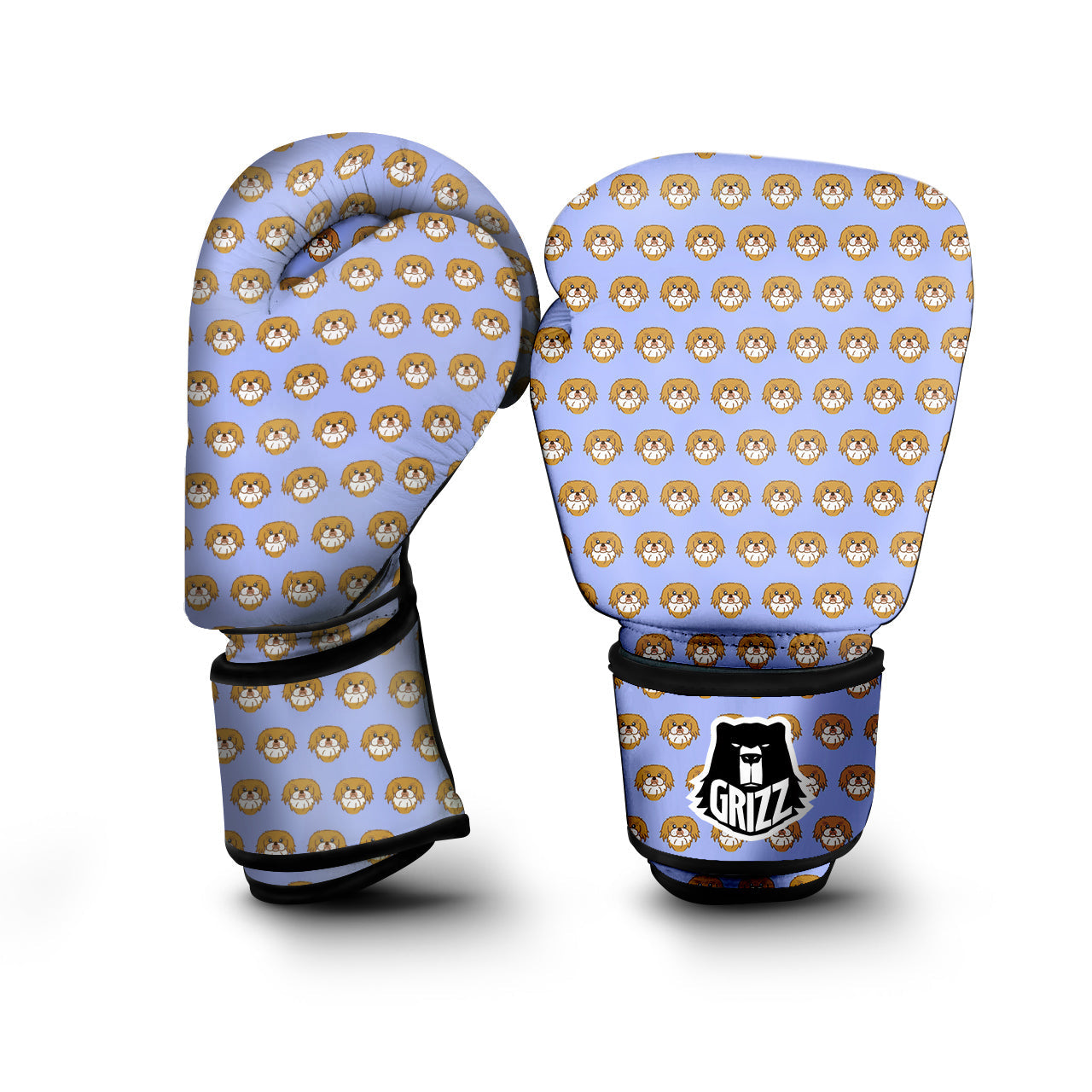 Shih Tzu Cute Print Pattern Boxing Gloves-grizzshop
