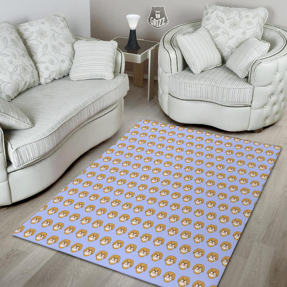 Shih Tzu Cute Print Pattern Floor Mat-grizzshop