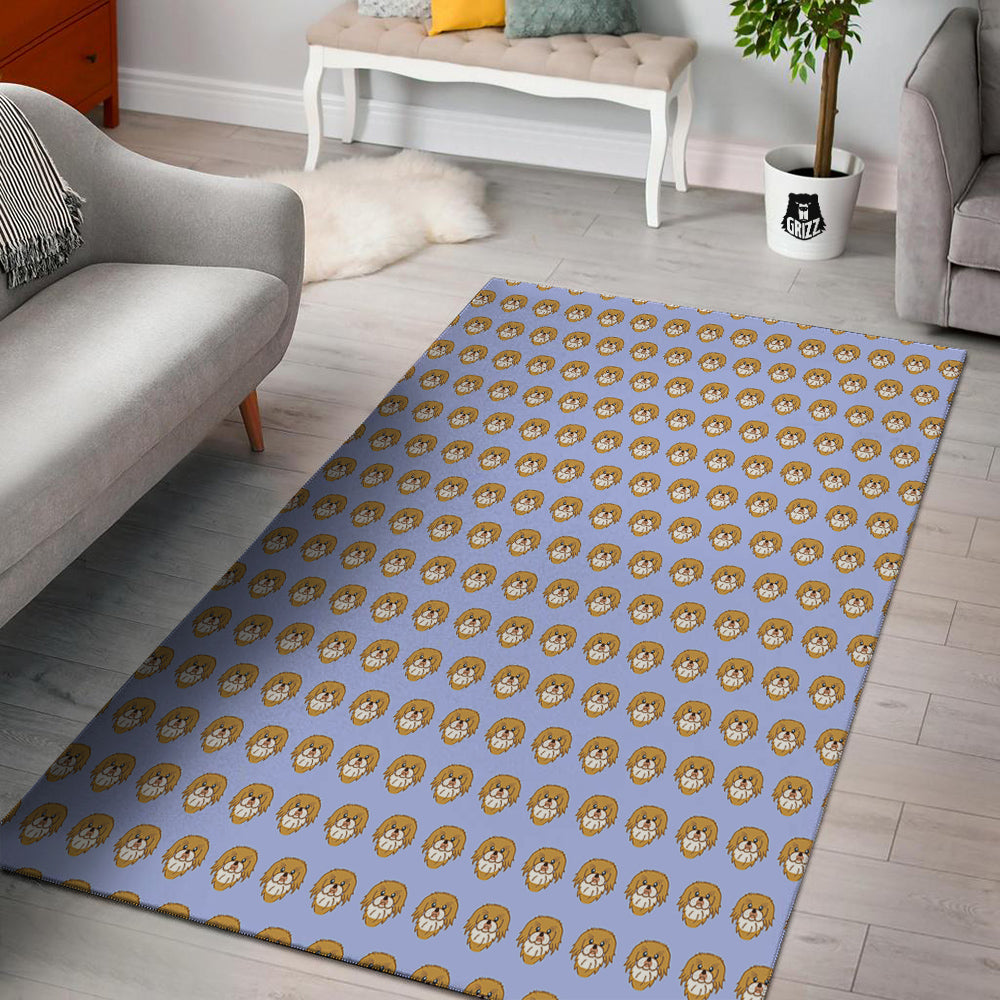 Shih Tzu Cute Print Pattern Floor Mat-grizzshop
