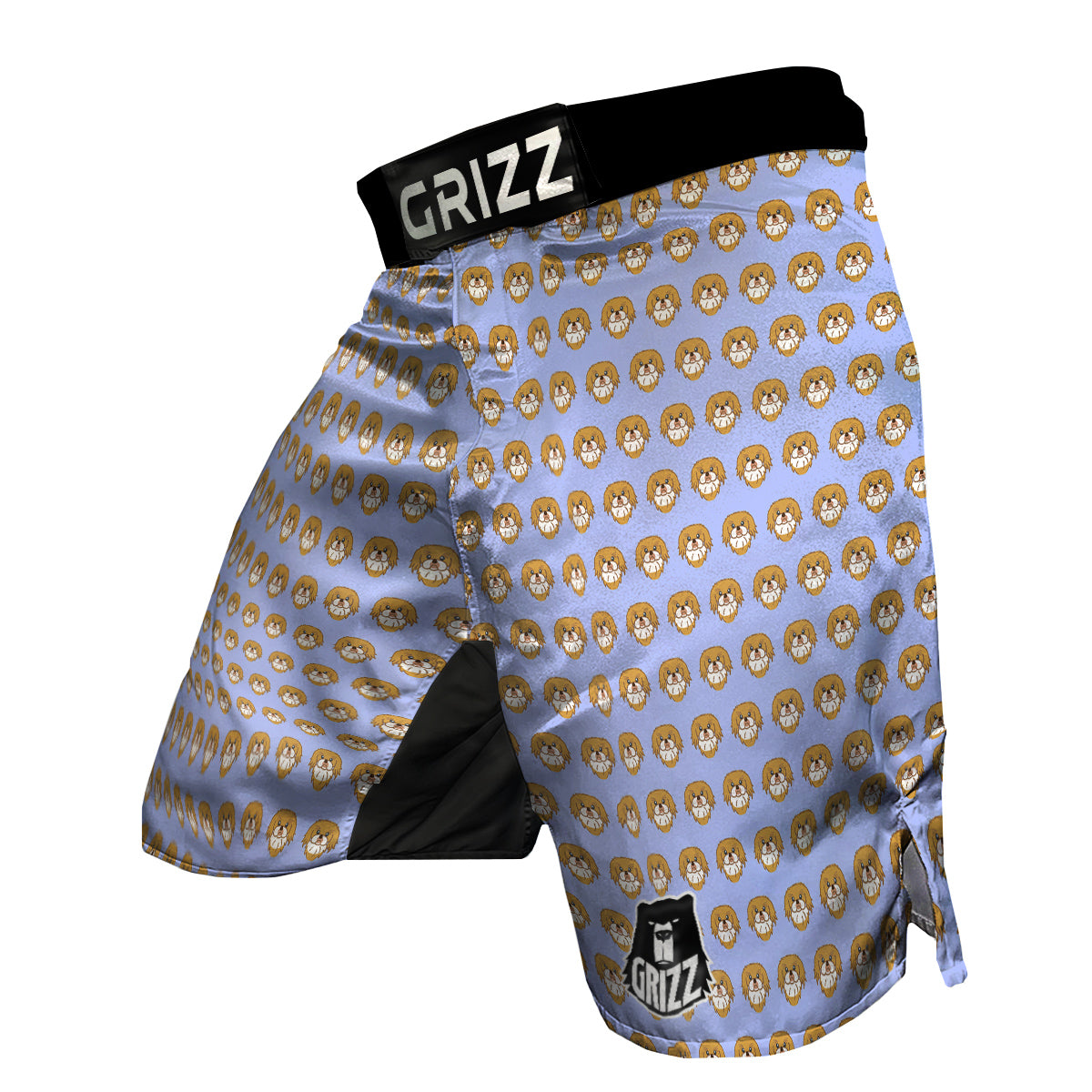 Shih Tzu Cute Print Pattern MMA Shorts-grizzshop