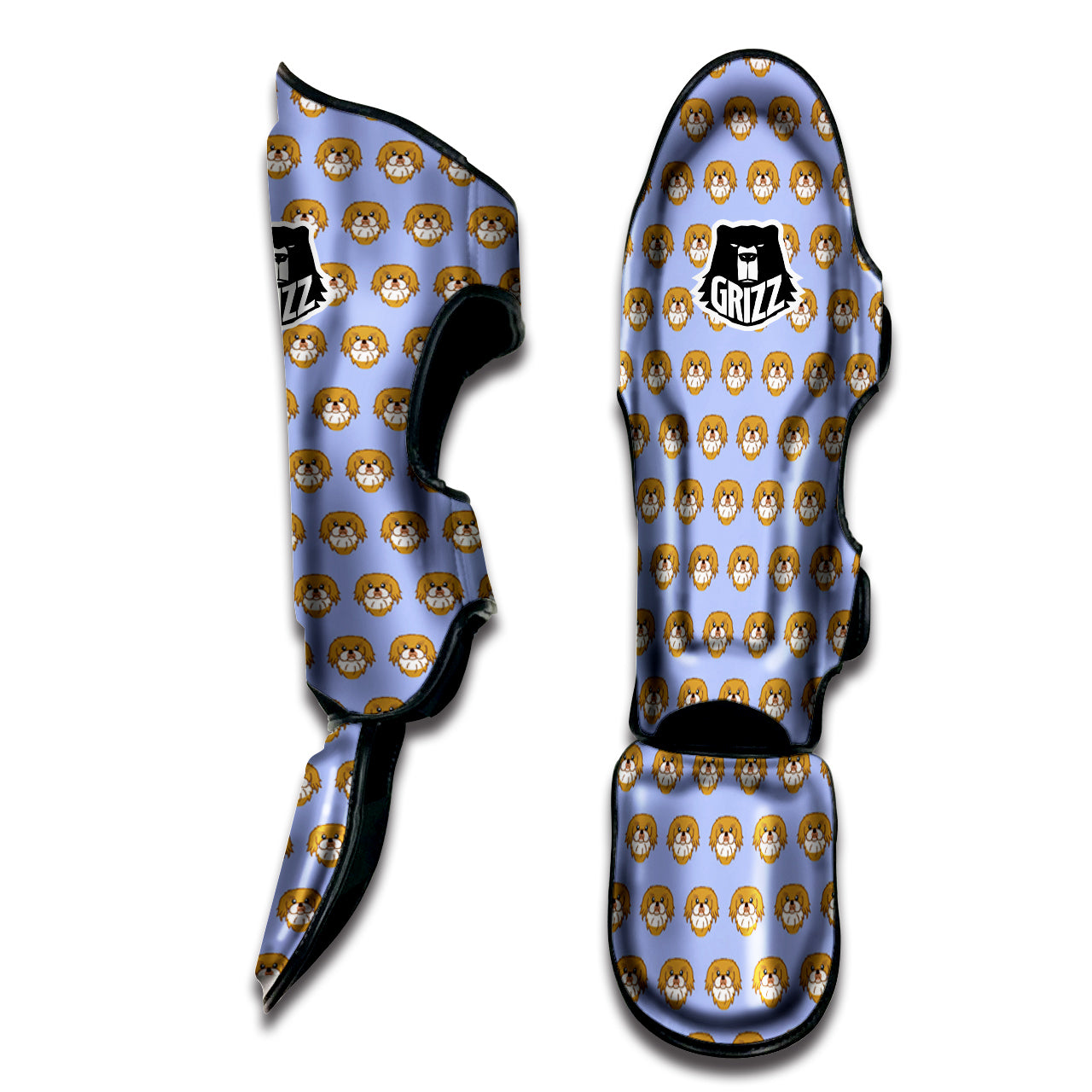 Shih Tzu Cute Print Pattern Muay Thai Shin Guards-grizzshop