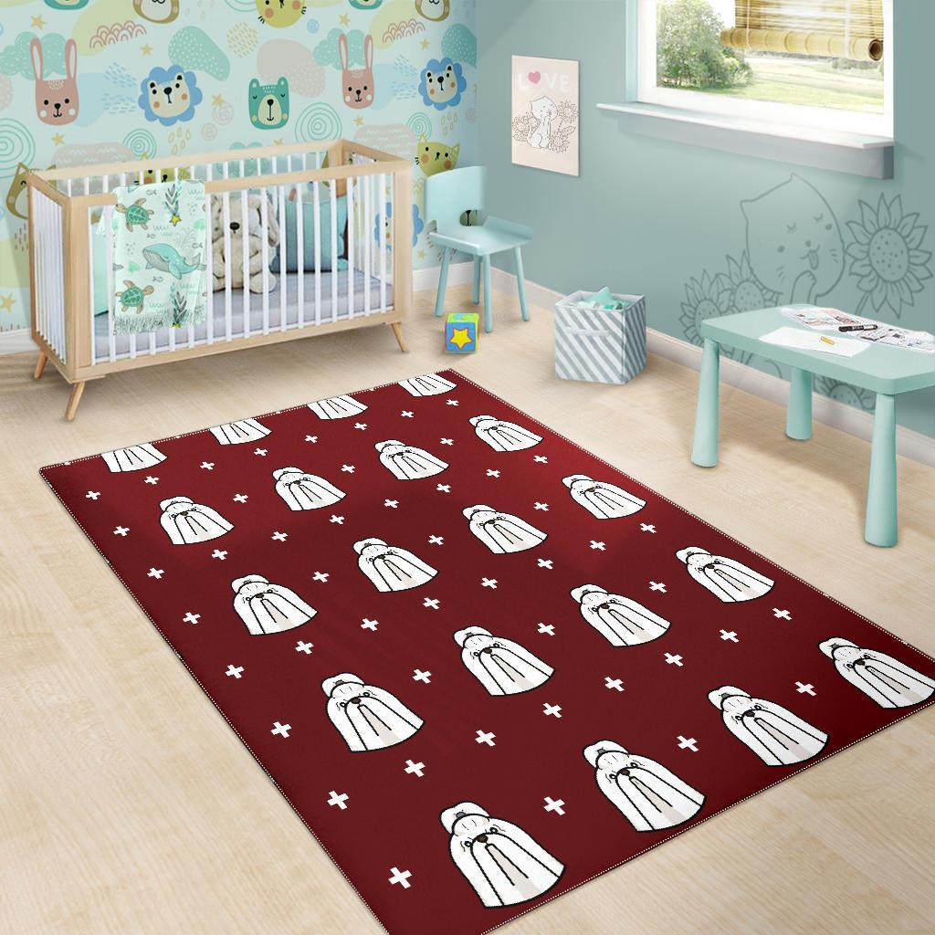 Shih Tzu Dog Pattern Print Floor Mat-grizzshop