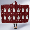 Shih Tzu Dog Pattern Print Hooded Blanket-grizzshop