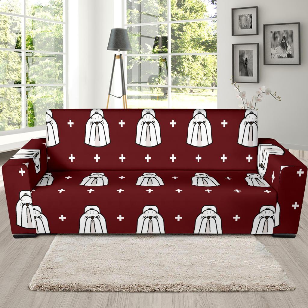 Shih Tzu Dog Pattern Print Sofa Covers-grizzshop