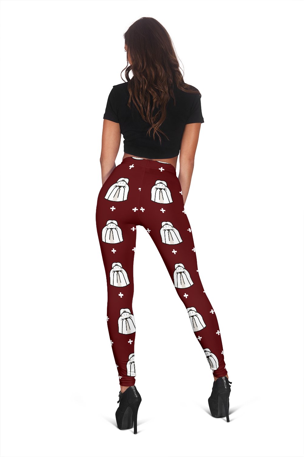 Shih Tzu Dog Print Pattern Women Leggings-grizzshop