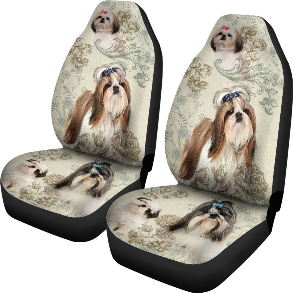 Shih Tzu Universal Fit Car Seat Covers-grizzshop