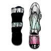 Shinobu Print Pattern Muay Thai Shin Guards-grizzshop