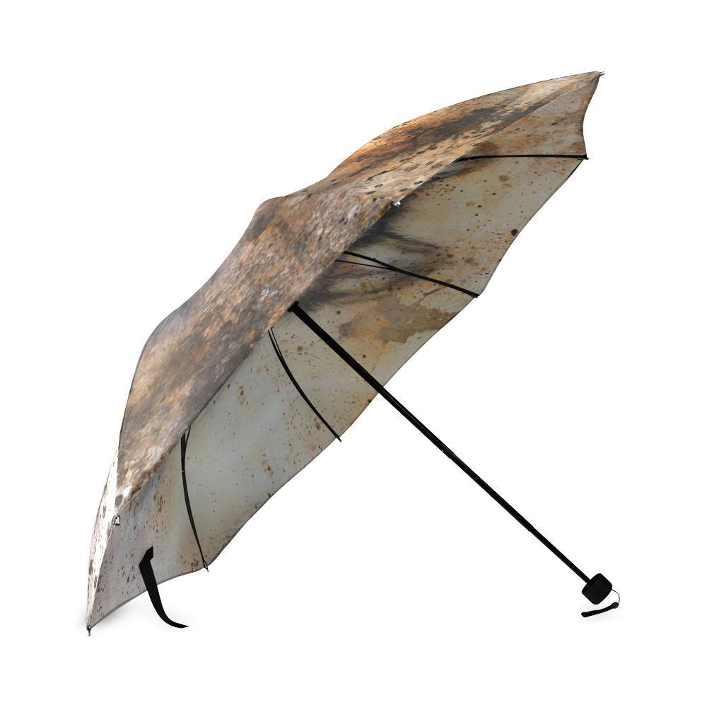 Siberian Husky Drawing Print Foldable Umbrella-grizzshop