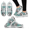 Siberian Husky Pattern Print Sneakers And ShoesWhite Sneakers for Women and Men-grizzshop