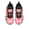 Sight Red Gun Print Pattern Black Sneaker-grizzshop