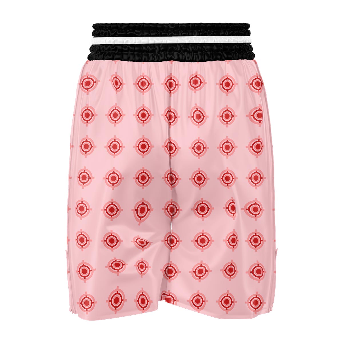 Sight Red Gun Print Pattern Boxing Shorts-grizzshop