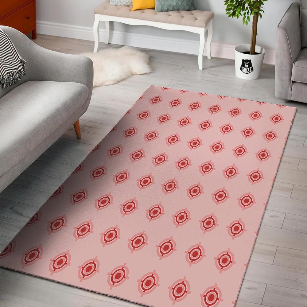 Sight Red Gun Print Pattern Floor Mat-grizzshop